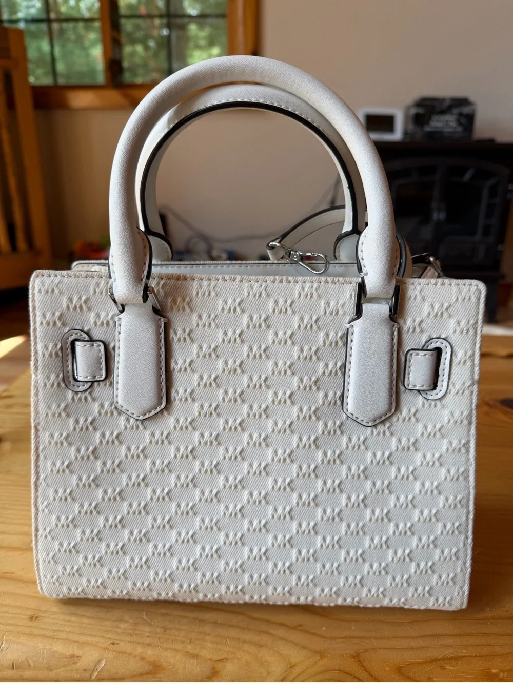 Michael Kors structured satchel
